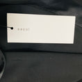 Load image into Gallery viewer, Sacai Black Suiting Wool and Satin Barrel Pants with Belt
