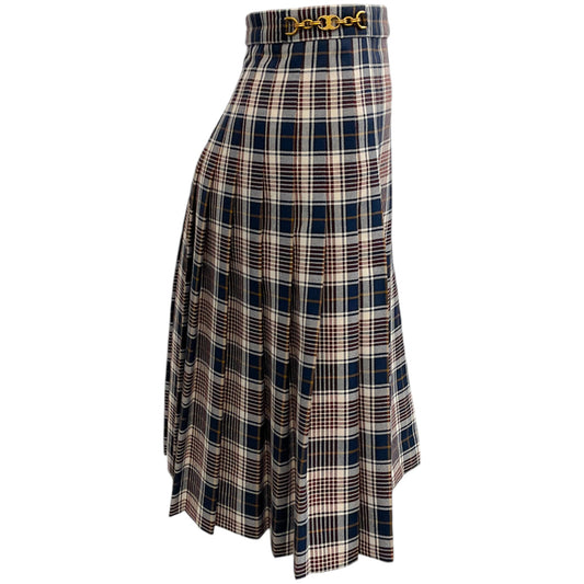 Tory Burch Milano Tartan Plaid Garrett Skirt