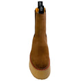 Load image into Gallery viewer, R13 Brown Suede Double Stack Chelsea Platform Boots
