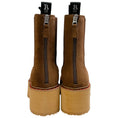 Load image into Gallery viewer, R13 Brown Suede Double Stack Chelsea Platform Boots
