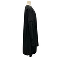 Load image into Gallery viewer, Malloni Black V-Neck Wool Crepe Dress
