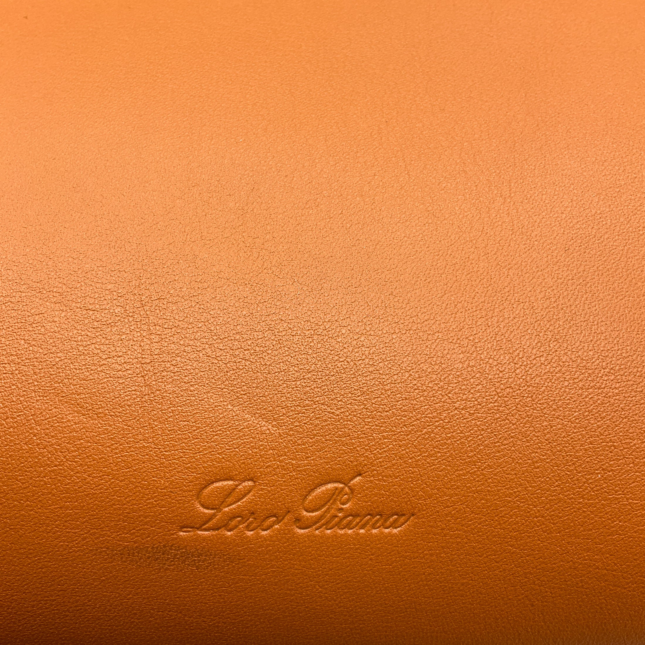 Loro Piana Warm Tan Loom L32 Smooth Calfskin Rounded Leather Tote Bag