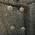 Load image into Gallery viewer, Chanel Black Boucle Tweed Jacket with CC Logo Buttons
