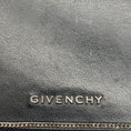 Load image into Gallery viewer, Givenchy Black / Silver Chain Trimmed Leather Crossbody Bag
