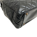 Load image into Gallery viewer, Chanel Paris Edinburgh Black Glazed Calfskin Leather Castle Rock Flap Bag
