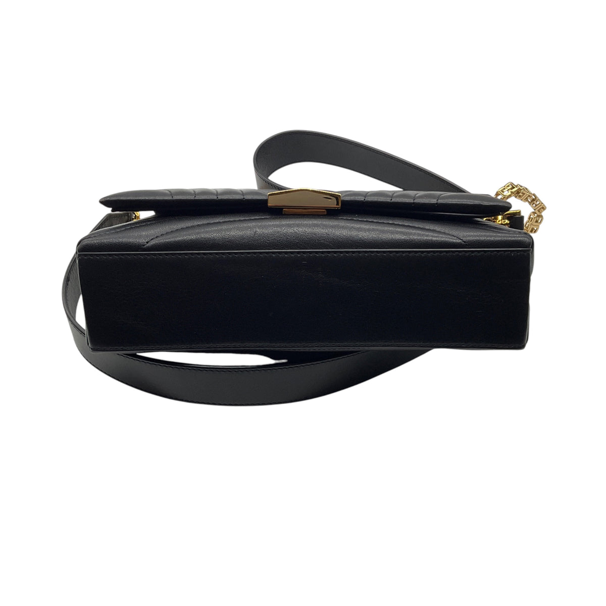 Givenchy Black Soft Calfskin 4G Quilted Small Shoulder Bag