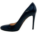 Load image into Gallery viewer, Prada Navy Blue Patent Leather Pumps
