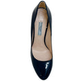 Load image into Gallery viewer, Prada Navy Blue Patent Leather Pumps
