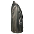 Load image into Gallery viewer, Brunello Cucinelli Gunmetal / Silver Metallic Tailored Double Breasted Blazer

