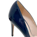 Load image into Gallery viewer, Prada Navy Blue Patent Leather Pumps
