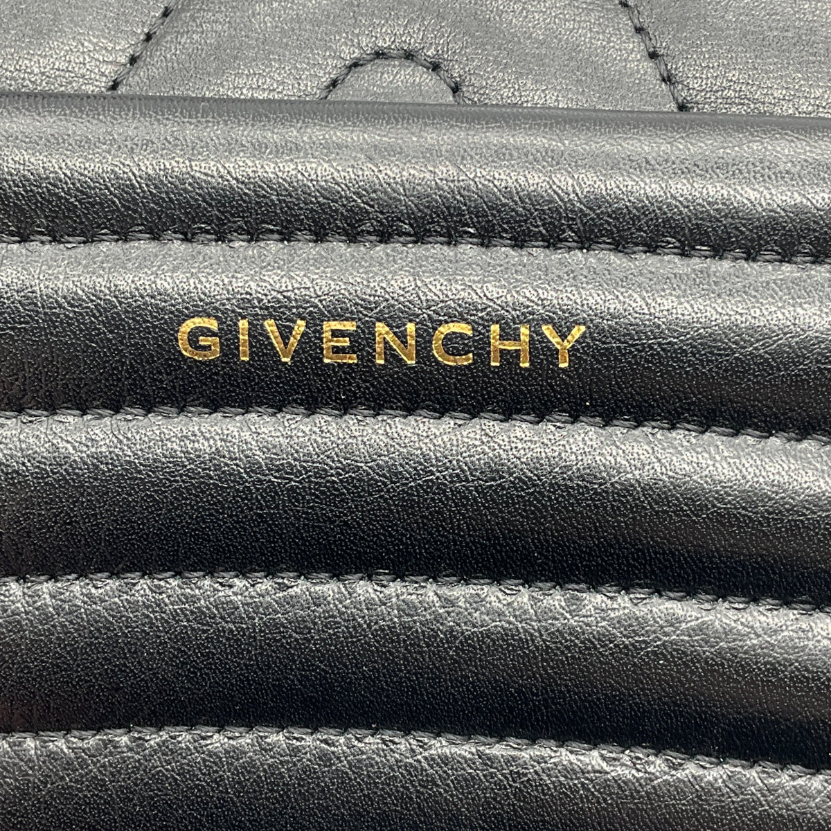 Givenchy Black Soft Calfskin 4G Quilted Small Shoulder Bag