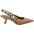 Load image into Gallery viewer, Christian Dior Nude Logo J'Adior Slingback Pumps
