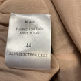 Load image into Gallery viewer, Alaia Nude Tulle Macrame Sleeveless Cocktail Dress

