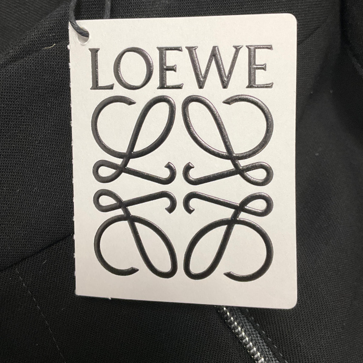 Loewe Black Belted Tailored Wool Trousers