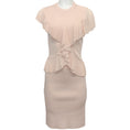 Load image into Gallery viewer, Givenchy Light Pink Rib Knit Dress with Flutter Sleeves

