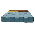 Load image into Gallery viewer, Bottega Veneta Light Blue Intrecciato Leather Snap Clutch Bag
