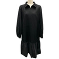 Load image into Gallery viewer, Akris Punto Black Nylon and Wool Drawstring Dress
