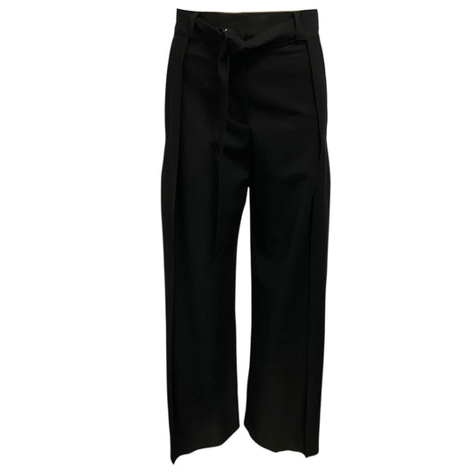 Loewe Black Belted Tailored Wool Trousers