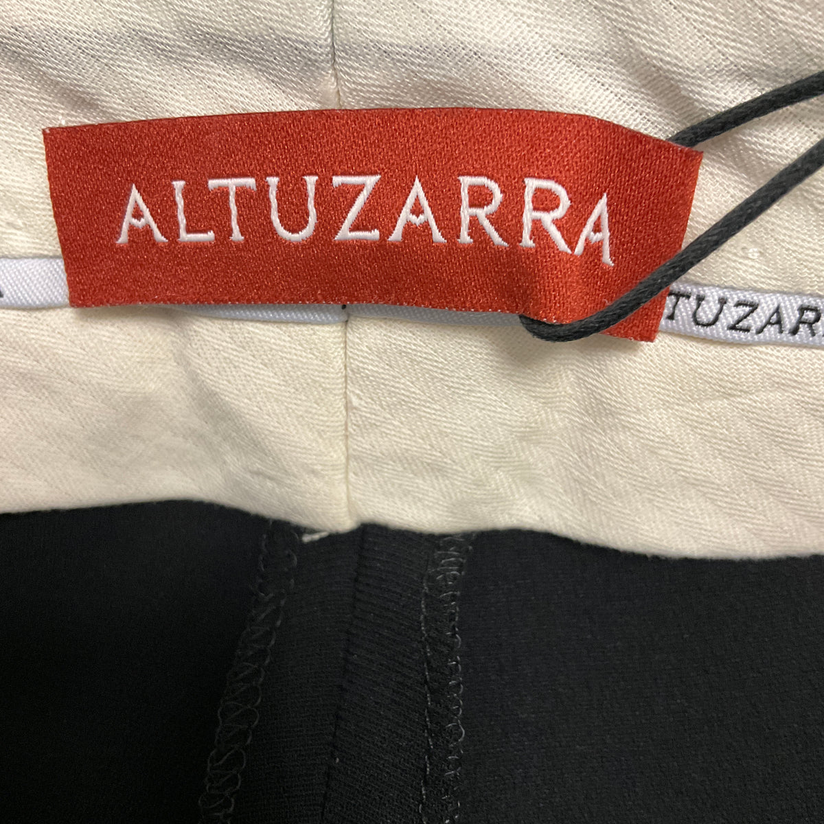 Altuzarra Black Tailored Crepe Trousers