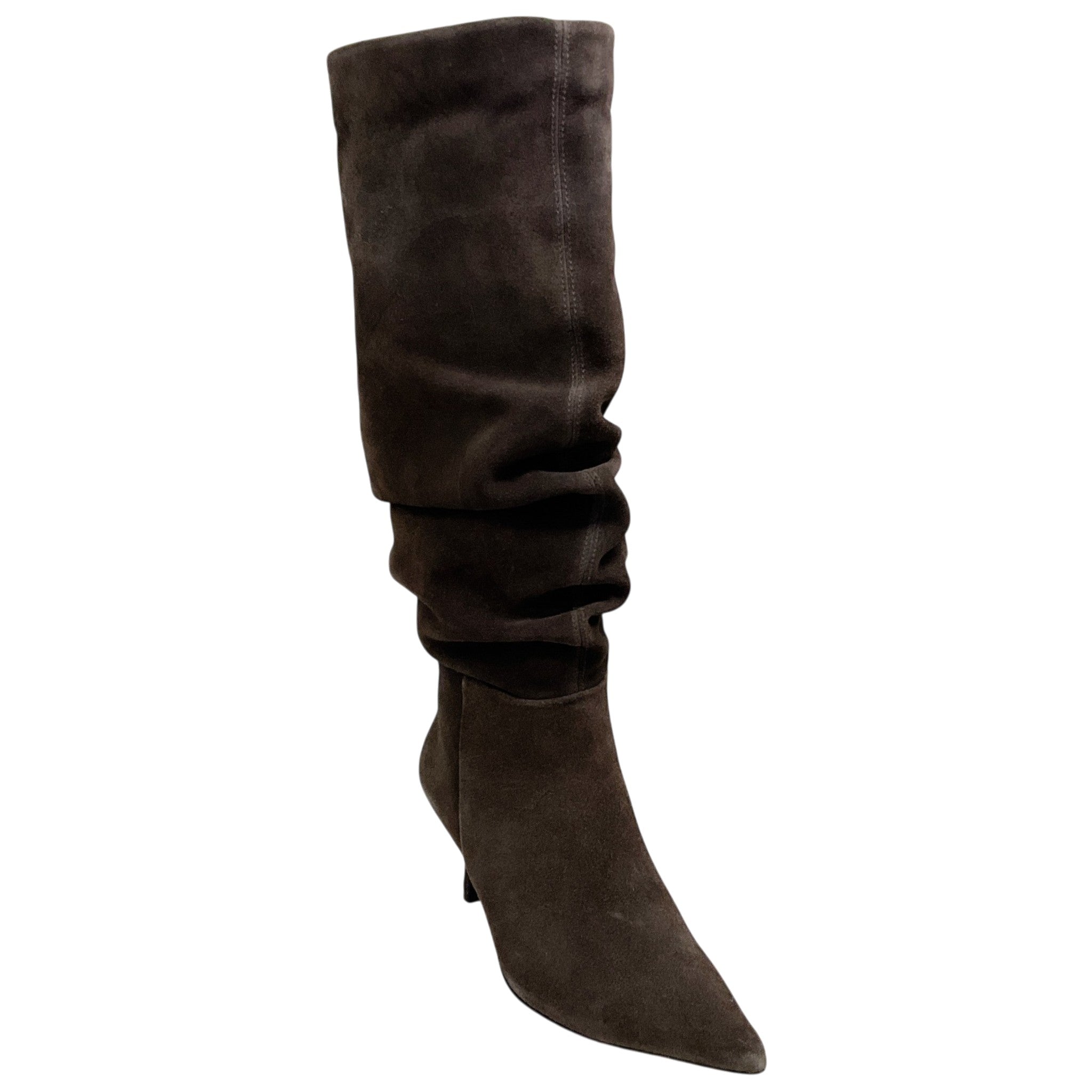 Simkhai Brown Suede Jordi Slouch Boots