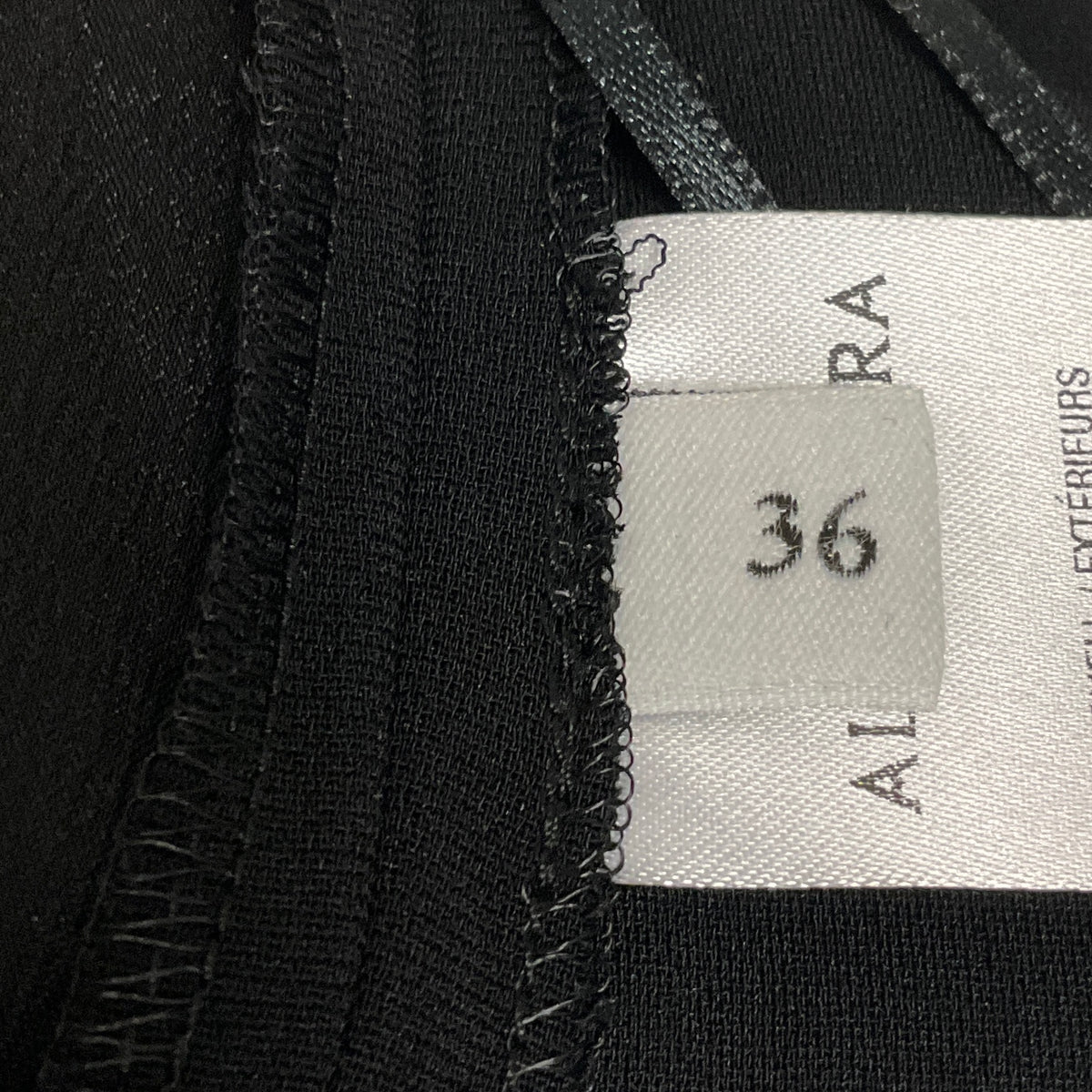 Altuzarra Black Tailored Crepe Trousers