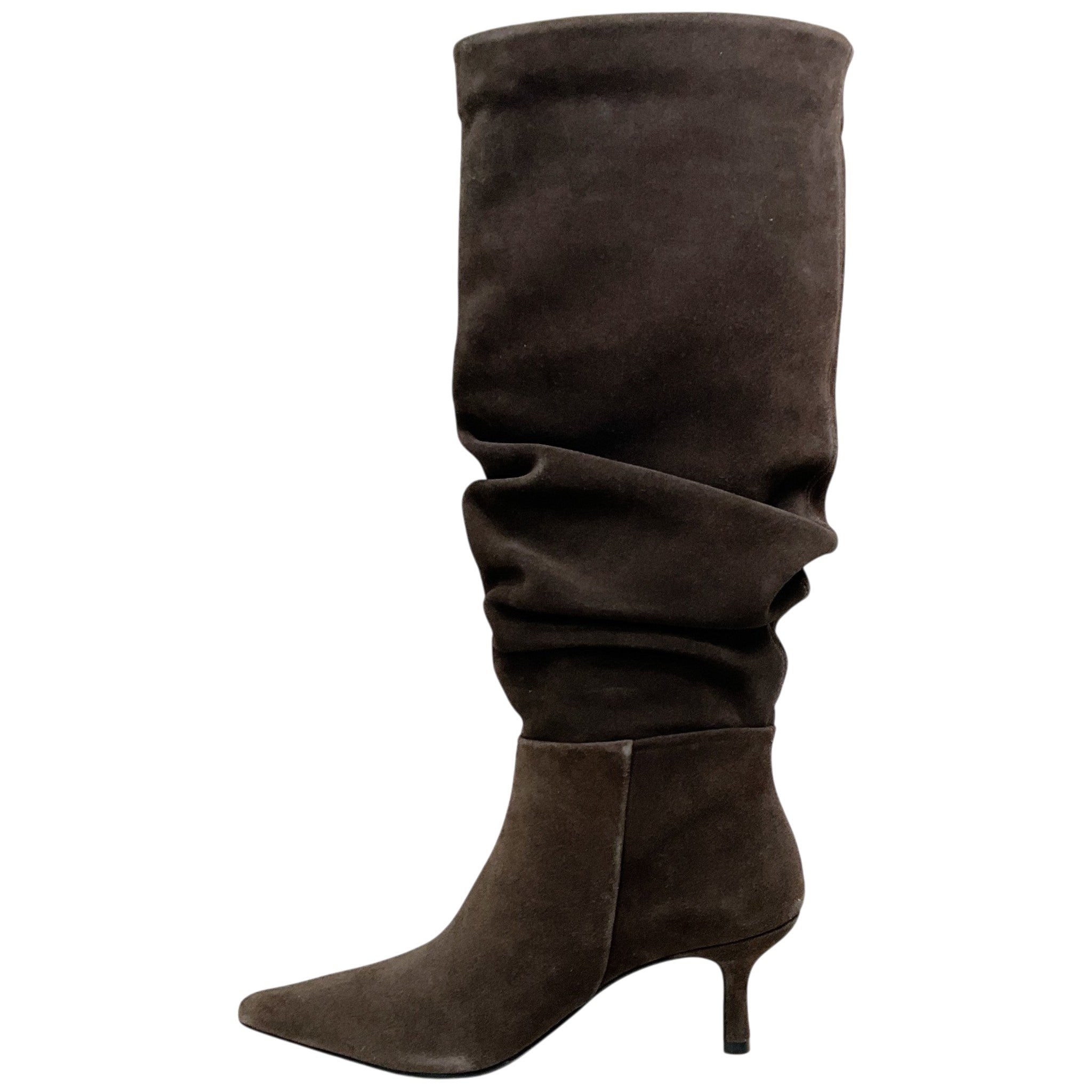 Simkhai Brown Suede Jordi Slouch Boots