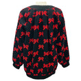 Load image into Gallery viewer, Gucci Black / Red Tweed Oversized Bomber Jacket
