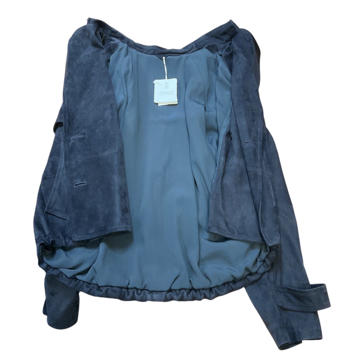 Brunello Cucinelli Night Sky Suede Jacket