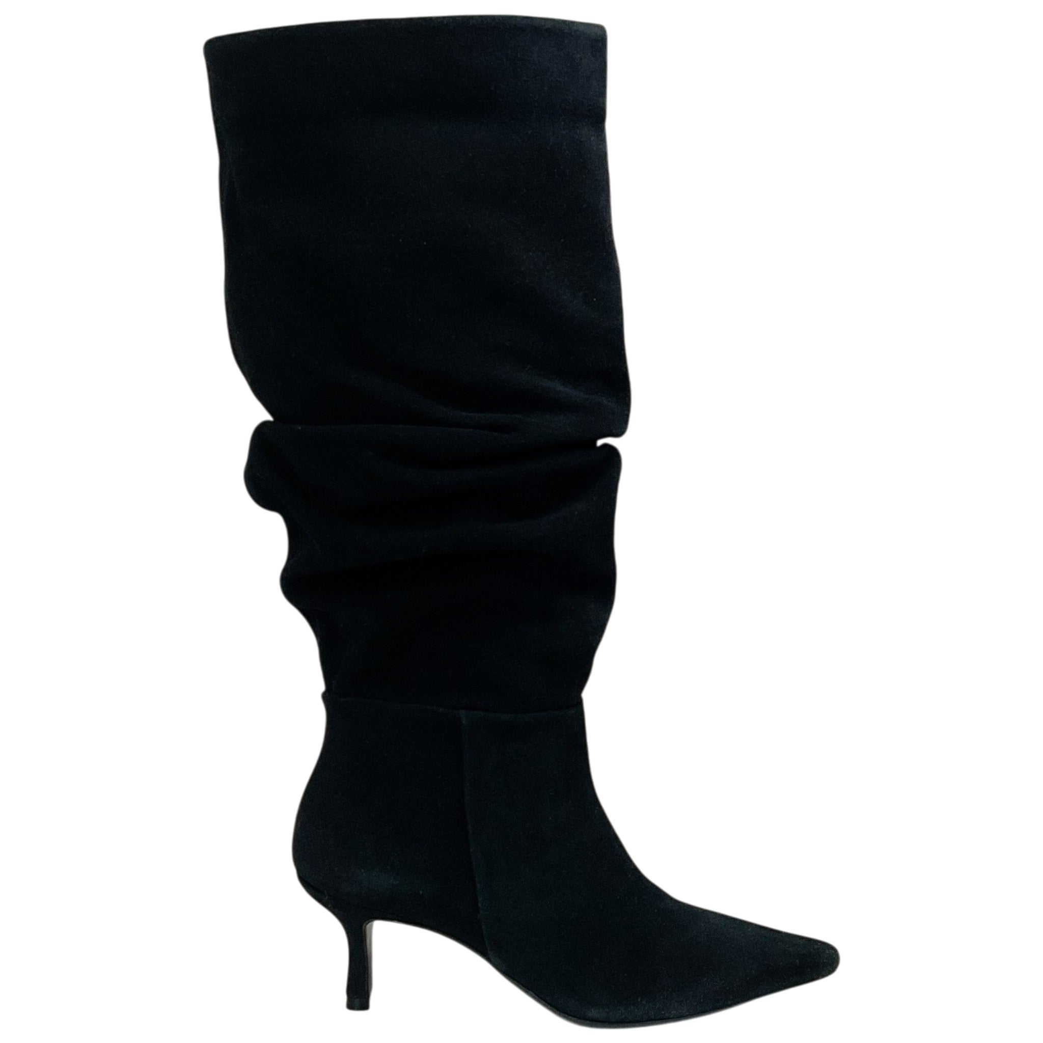 Simkhai Black Suede Jordi Slouch Boots