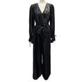 Load image into Gallery viewer, POAN Black Newton Wood Jumpsuit
