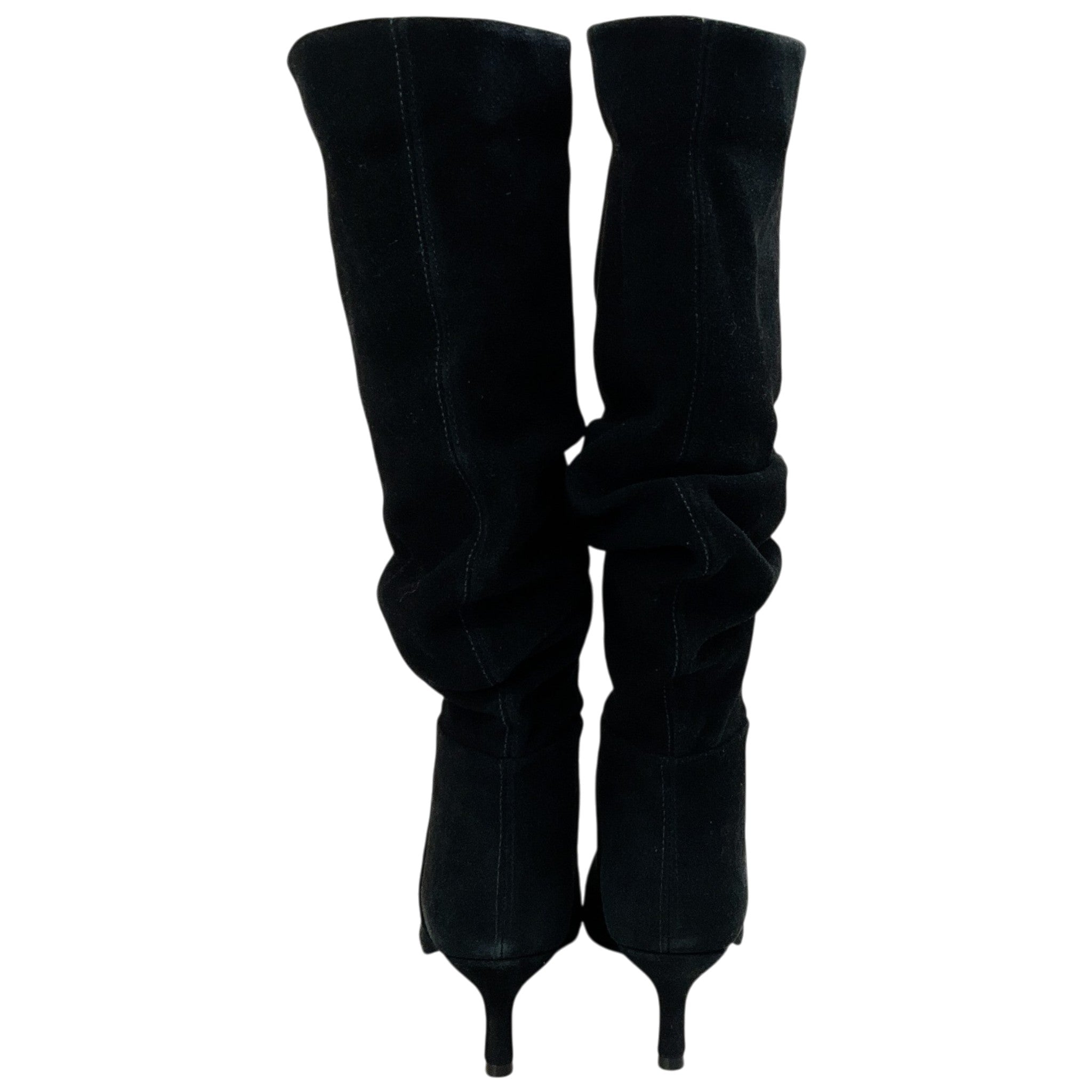 Simkhai Black Suede Jordi Slouch Boots
