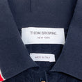 Load image into Gallery viewer, Thom Browne Navy / Red / White Cotton Rib Knit Polo Dress
