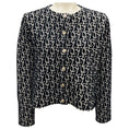 Load image into Gallery viewer, Burberry Black / White B Charm Cardigan
