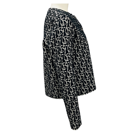 Burberry Black / White B Charm Cardigan