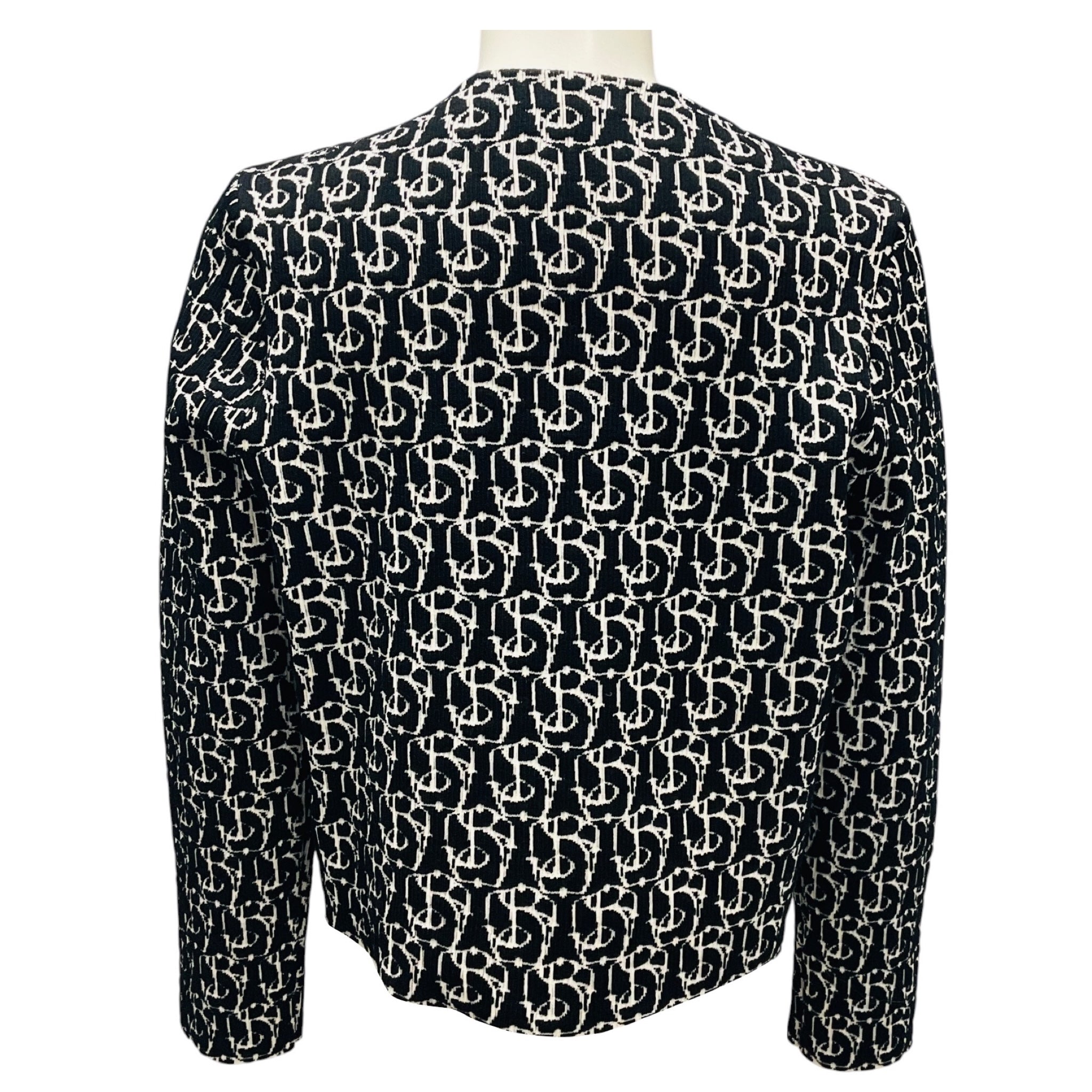 Burberry Black / White B Charm Cardigan