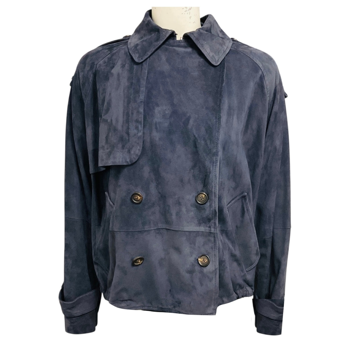 Brunello Cucinelli Night Sky Suede Jacket