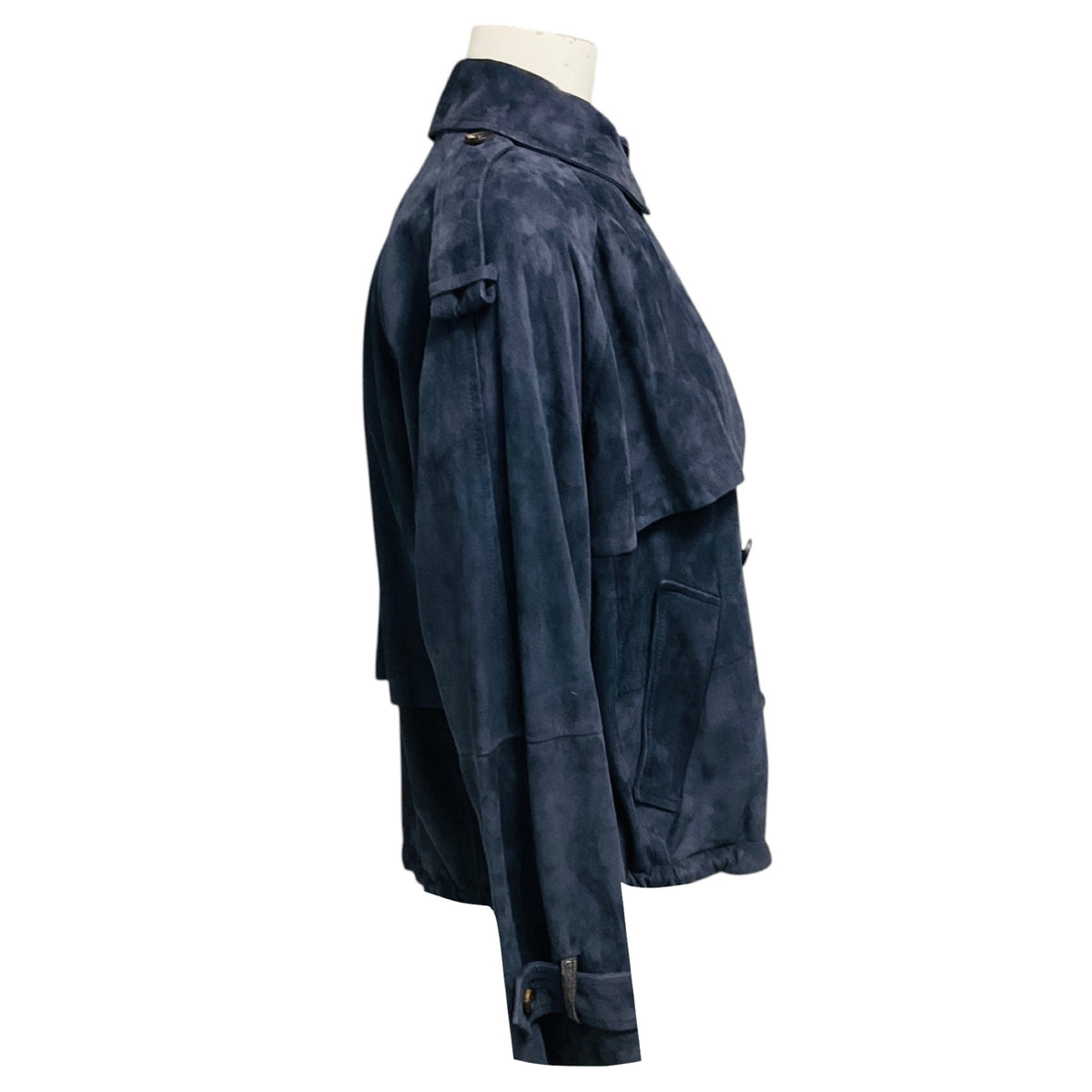 Brunello Cucinelli Night Sky Suede Jacket
