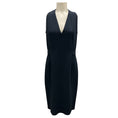 Load image into Gallery viewer, Akris Navy Blue Wool Jacket and Dress Two-Piece Set
