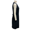 Load image into Gallery viewer, Akris Navy Blue Wool Jacket and Dress Two-Piece Set
