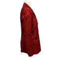 Load image into Gallery viewer, Elie Saab Luscious Red Double Breasted Jacquard Blazer
