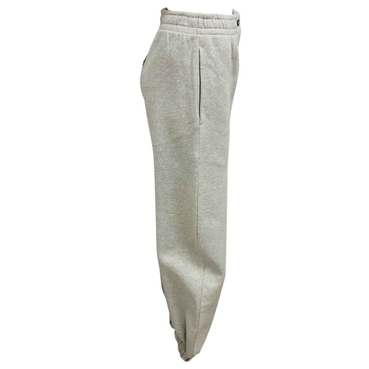 The Attico Grey Melange Cotton Sweatpants