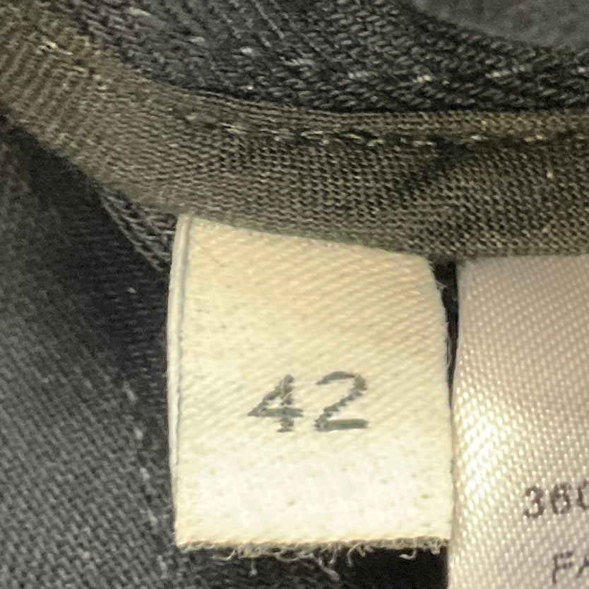 Bottega Veneta Navy Blue Cotton Canvas Belted Trench Coat
