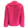 Load image into Gallery viewer, Alice + Olivia Bright Pink Thora Oversized Faux Fur Jacket
