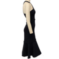 Load image into Gallery viewer, Cinq a Sept Navy Blue Sleeveless Dress with Fringe
