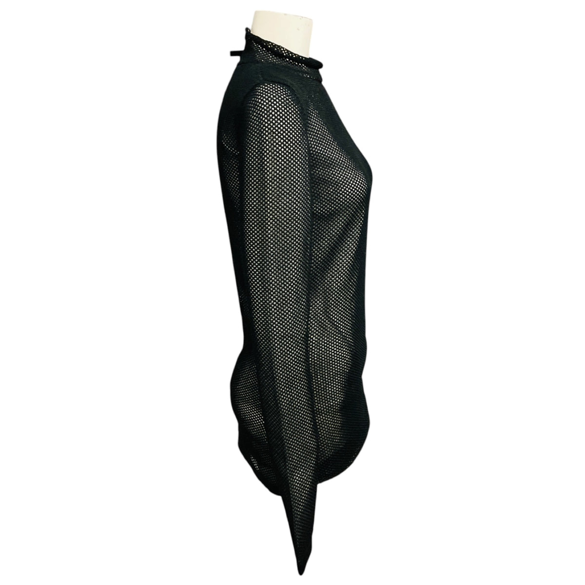 Loewe Black / Silver Double Mesh Top