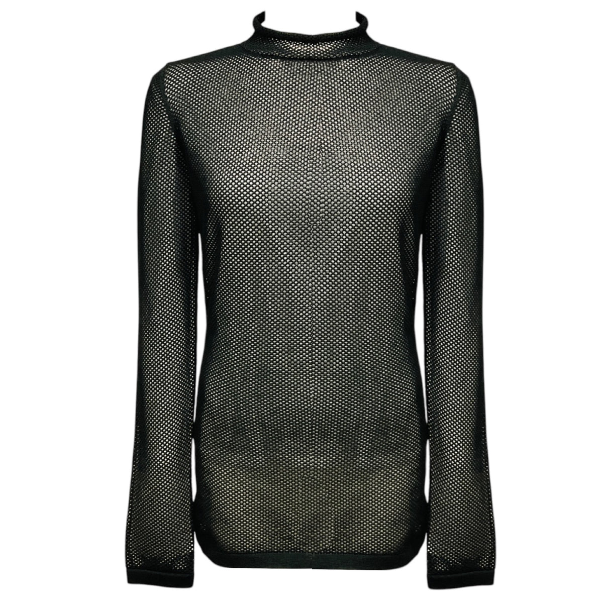 Loewe Black / Silver Double Mesh Top