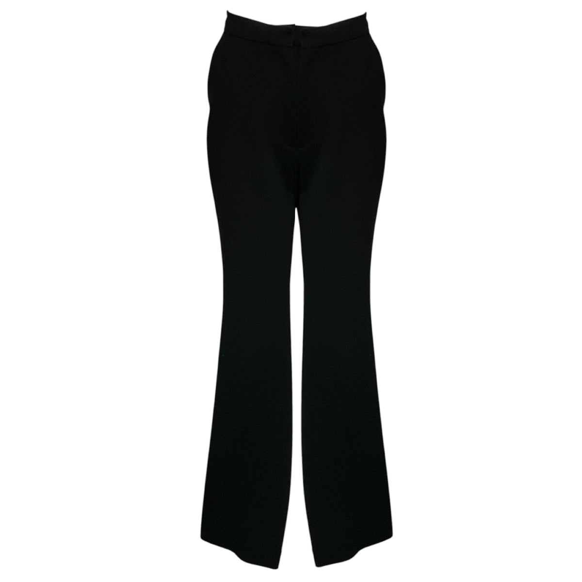 Altuzarra Black Flared Crepe Trousers