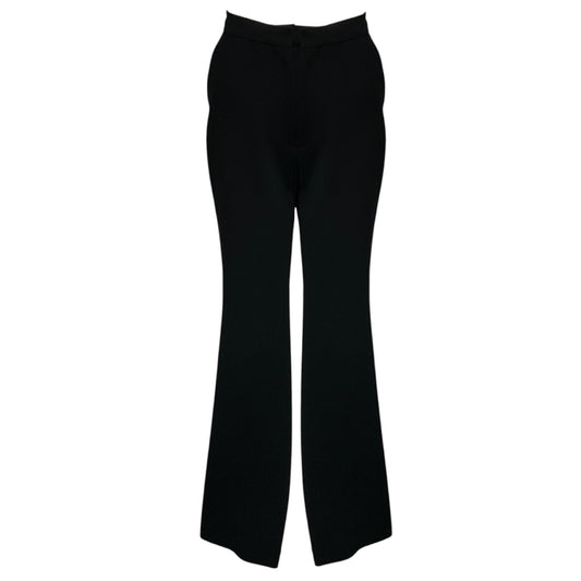 Altuzarra Black Flared Crepe Trousers