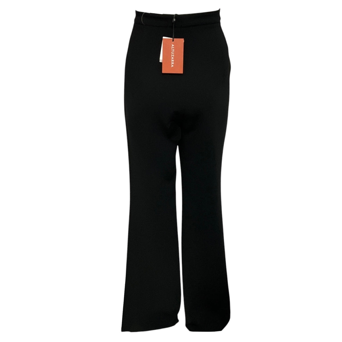 Altuzarra Black Flared Crepe Trousers