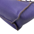 Load image into Gallery viewer, Moreau Paris Purple Calfskin Leather Brégancon Reversible Tote
